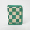 ADBGM1095 American Darling Checkered Hair on Hide & Leather Bifold Wallet
