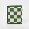 ADBGM1095 American Darling Checkered Hair on Hide & Leather Bifold Wallet
