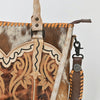 ADBGZ1101 American Darling Hair on Leather and Embroidered Tote Bag Western Purse