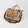 ADBGZ1101 American Darling Hair on Leather and Embroidered Tote Bag Western Purse