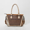 ADBGZ1101 American Darling Hair on Leather and Embroidered Tote Bag Western Purse