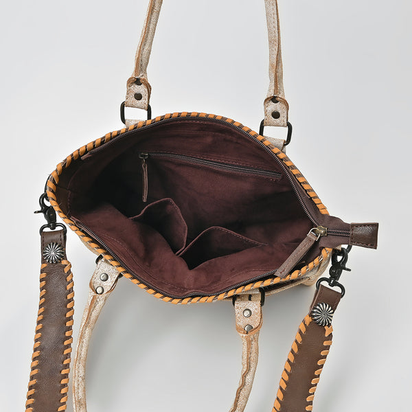 ADBGZ1101 American Darling Hair on Leather and Embroidered Tote Bag Western Purse