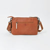 ADBGZ1103 American Darling Genuine Leather Embroidered Western Fringe Crossbody Bag