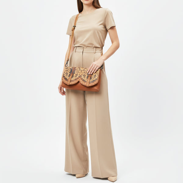 ADBGZ1104 American Darling Genuine Leather Crossbody Bag with Western Embroidery