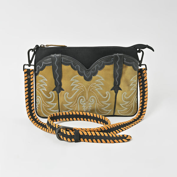 ADBGZ1106 Genuine Leather Embroidered Western Crossbody by American Darling