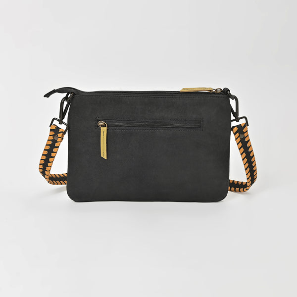 ADBGZ1106 Genuine Leather Embroidered Western Crossbody by American Darling