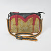 ADBGZ1108 American Darling Western Embroidered Genuine Leather Crossbody Handbag