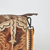 ADBGZ1109 American Darling Hair On Leather Western Embroidered Crossbody Bag