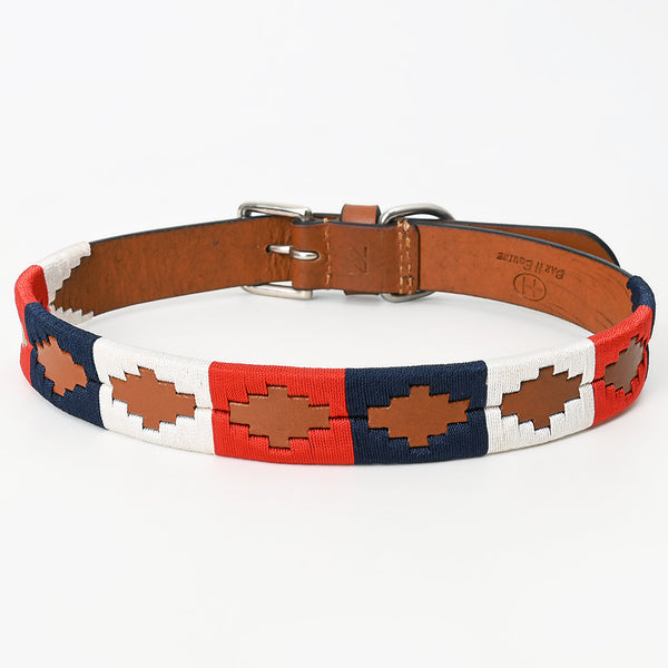 BEG107-Western Leather Dog Collar