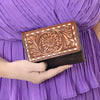 ADBGZ391 Wallet Genuine Western Leather Women Bag