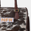 Official PRCA & NFR Licensed Collection®️ Hair-on-Hide & Genuine Leather Speedy Bag