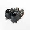 ADFT187 American Darling Boho Western Fringe Genuine Leather Ankle Moccasin Shoes