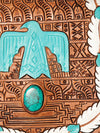 LC-ADBGZ479B Messenger Genuine Western Leather Women Bag