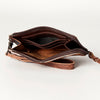 ADBG821 American Darling Handcrafted Leather Coin Purse with Authentic Hair-On Cowhide