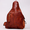 SWC149 Studded Leather Sling Bag