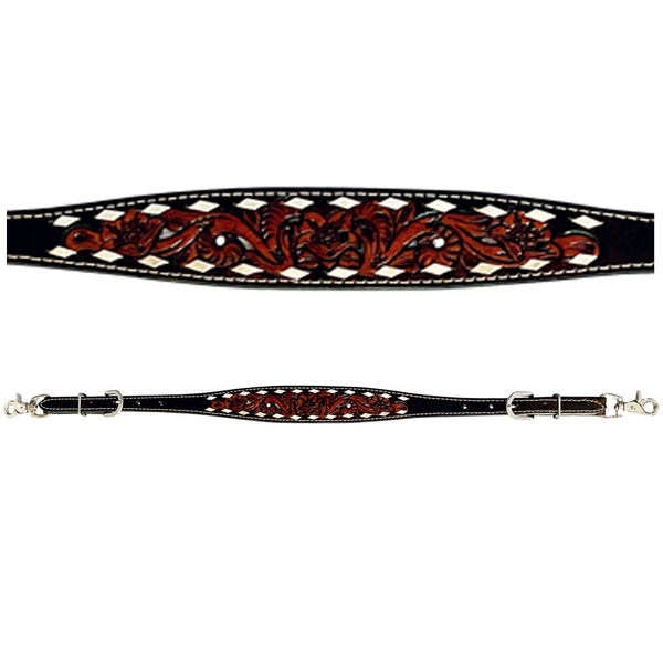 BER246-Western Leather Wither Straps