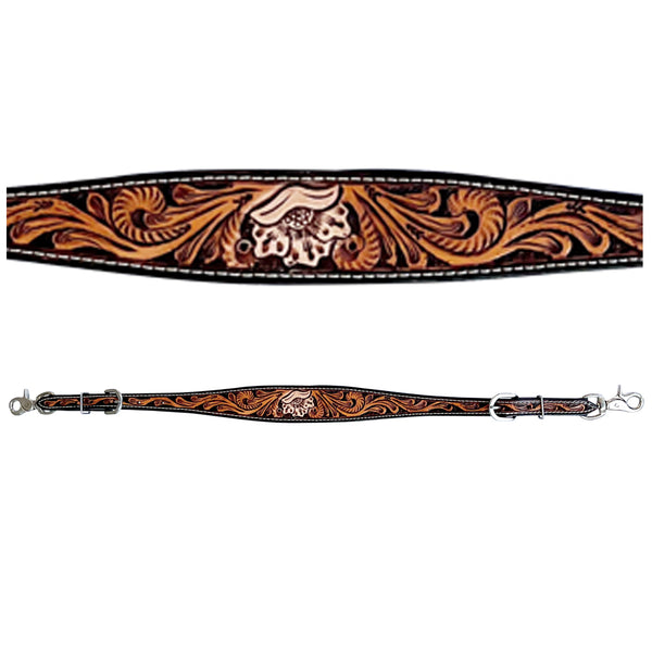 BER267-Western Leather Wither Straps