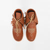 ADFT181 American Darling Checkered Hair on Hide Genuine Leather Moccasins