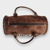 Official PRCA & NFR Licensed Collection®️ Western Suede Leather Speedy Bag