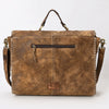 ADBGA535 American Darling Western Leather Briefcase Full Grain Genuine Leather