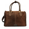Official PRCA & NFR Licensed Collection®️ Western Suede Leather Speedy Bag