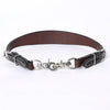 BER345-Western Leather Wither Straps