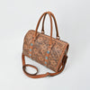 ADBGZ1006 American Darling Hand Tooled Leather Speedy Bag Western Handbag Purse