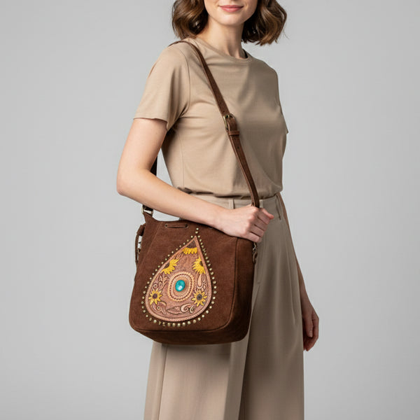 ADBGM304 Shoulder Bag Genuine Western Leather Women Bag