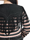 ADDR024 American Darling Western Suede Fringe Shoulder Wrap Capelet