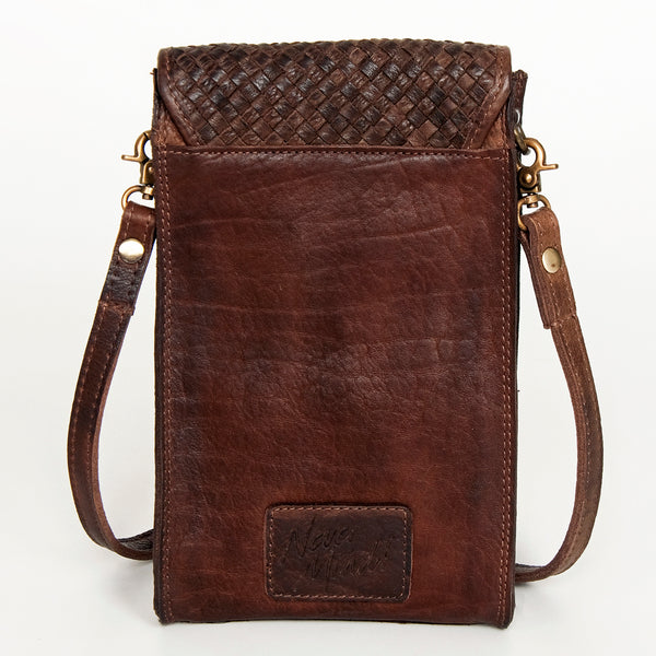 LC-NMBGM134 Cell phone Holder Genuine Western Leather Women Bag