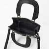 ADBGM1029 American Darling Genuine Leather Hair-on-Hide Checkerboard Tote Handbag
