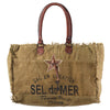 LC-KB331 Weekender Upcycled Canvas Ladies Bag