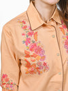 ADSH096 American Darling Satin Cotton Crystal Embellished Western Shirt