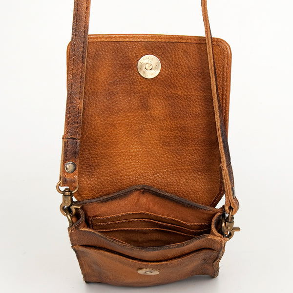 LC-NMBGM134 Cell phone Holder Genuine Western Leather Women Bag