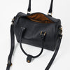 Official PRCA & NFR Licensed Collection®️ Black Genuine Western Leather Speedy Bag