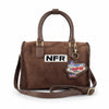Official PRCA & NFR Licensed Collection®️ Western Suede Leather Speedy Bag