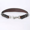 BER355-Western Leather Wither Straps