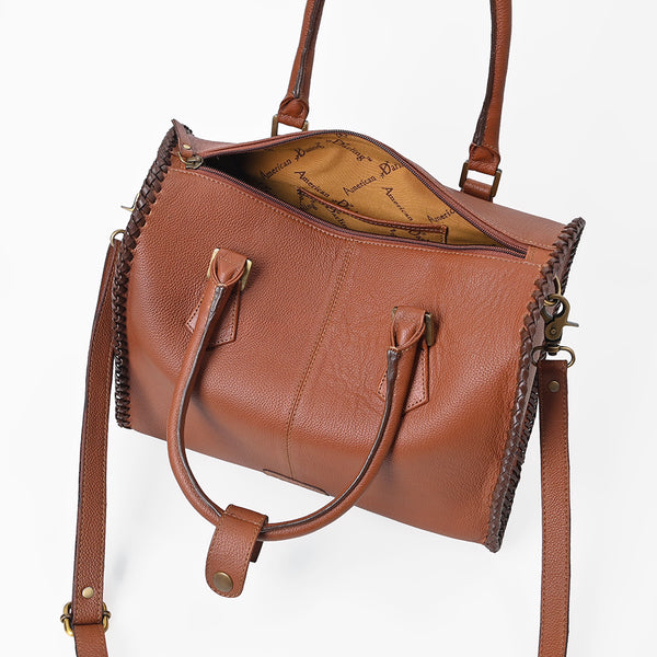 Official PRCA & NFR Licensed Collection®️ Genuine Western Leather Speedy Handbag