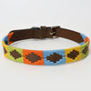 BEG102-Western Leather Dog Collar