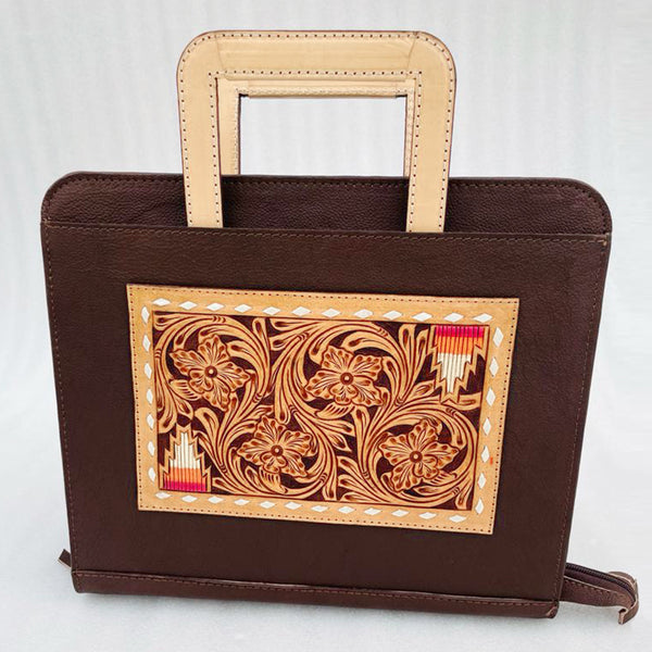 ADBGF157 Briefcase Genuine Western Leather Women Bag