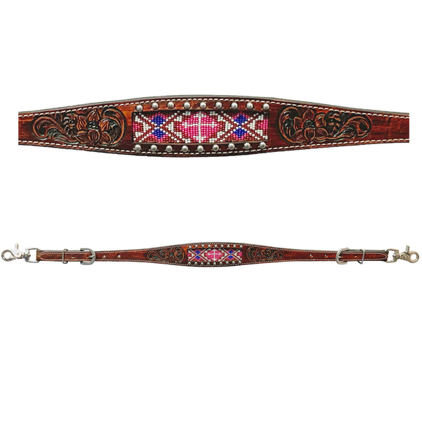 BER227-Western Leather Wither Straps