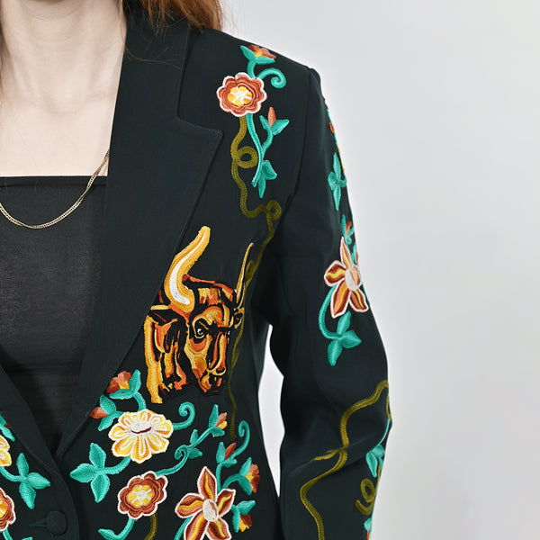 ADJKT076 American Darling Western Embroidered Apparel - Artisan Handcrafted Heritage Jacket