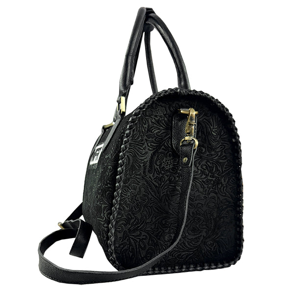 Official PRCA & NFR Licensed Collection®️Genuine Embossed Leather Speedy Bag