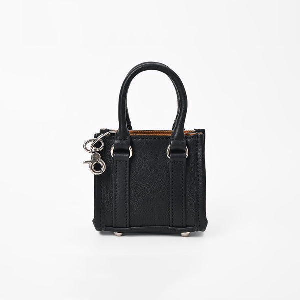 ADCHM109 American Darling Genuine Leather Mini Tote Bag Charm