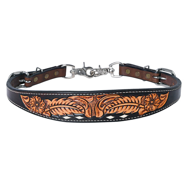 BER355-Western Leather Wither Straps
