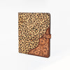 ADBG1040 American Darling Hair-on Cowhide & Floral Tooled Leather Western Portfolio