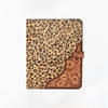 ADBG1040 American Darling Hair-on Cowhide & Floral Tooled Leather Western Portfolio