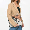 ADBG1040 American Darling Hair-on Cowhide Floral Tooled Leather Western Portfolio