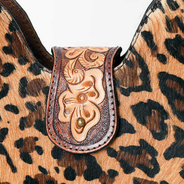 ADBG1075 American Darling Hair-on Cowhide Hobo Bag Western Genuine Leather Shoulder Bag