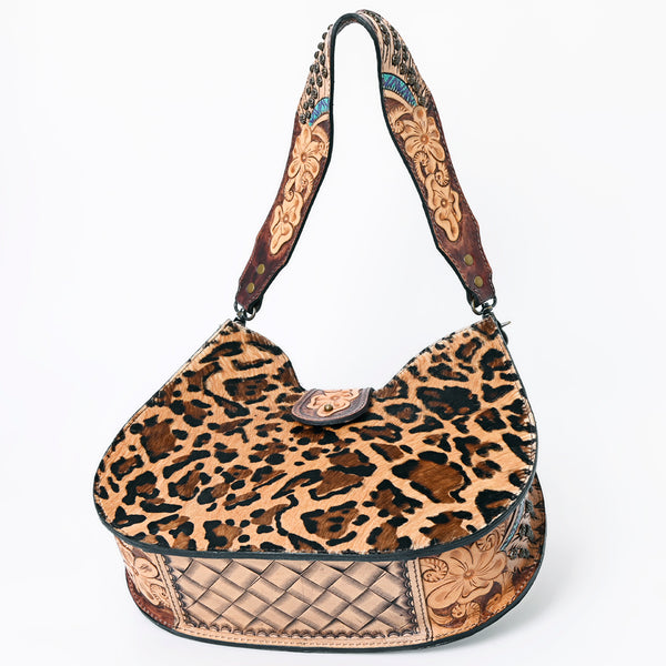 ADBG1075 American Darling Hair-on Cowhide Hobo Bag Western Genuine Leather Shoulder Bag